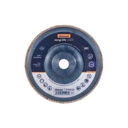 Garant Ceramic Flap Disc, Dia: 178 mm, Grit: 80 565226 80